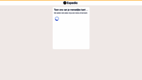 What Expedia.be website looked like in 2022 (1 year ago)