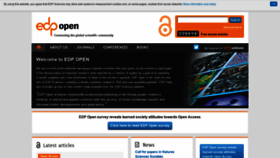 What Edp-open.org website looked like in 2022 (1 year ago)
