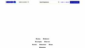 What Explorehidden.com website looked like in 2022 (1 year ago)