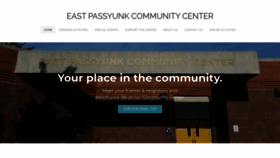 What Eastpassyunkcommunitycenter.org website looked like in 2022 (1 year ago)