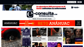 What E-consulta.com website looked like in 2022 (1 year ago)