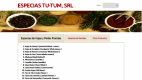 What Especiastutum.com website looked like in 2022 (1 year ago)