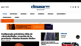 What Elmasacre.com website looked like in 2022 (1 year ago)