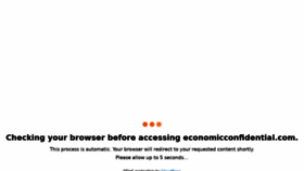 What Economicconfidential.com website looked like in 2022 (1 year ago)