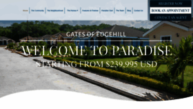 What Edgehillhomes.com website looked like in 2022 (1 year ago)