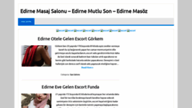 What Edirnemasajsalonuu.com website looked like in 2022 (1 year ago)