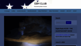 What Ebh.club website looked like in 2022 (1 year ago)