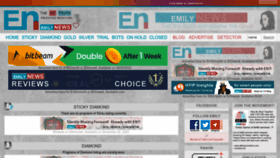 What Emilynews.com website looked like in 2022 (1 year ago)