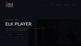 What Elkplayer.com website looked like in 2022 (1 year ago)