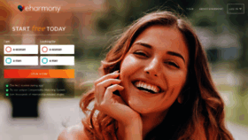 What Eharmony.com.au website looked like in 2022 (1 year ago)