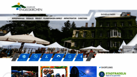 What Engelskirchen.de website looked like in 2022 (1 year ago)