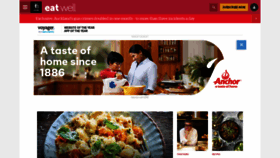 What Eatwell.co.nz website looked like in 2022 (1 year ago)