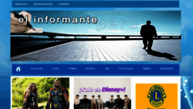 What Elinformanteperu.com website looked like in 2022 (1 year ago)