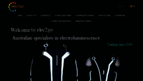 What Elec2go.com.au website looked like in 2022 (1 year ago)
