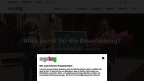 What Ergobag.de website looked like in 2022 (3 years ago)