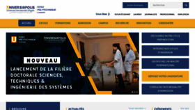 What E-polytechnique.ma website looked like in 2022 (2 years ago)