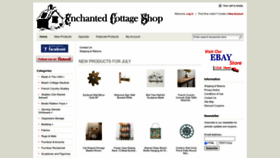 What Enchantedcottageshop.com website looked like in 2022 (1 year ago)