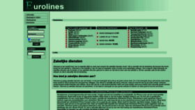 What Eurolines.nl website looked like in 2022 (1 year ago)