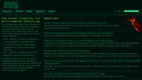 What Eco-web.com website looked like in 2022 (1 year ago)