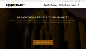 What Egypttoursplus.com website looked like in 2022 (1 year ago)