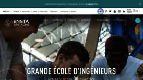 What Ensta-bretagne.fr website looked like in 2022 (1 year ago)
