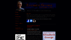 What Elizabethgeorgeonline.com website looked like in 2022 (1 year ago)