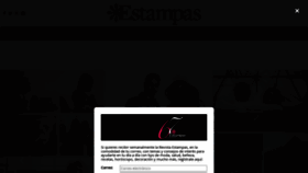 What Estampas.com website looked like in 2022 (1 year ago)
