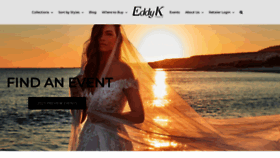 What Eddyk.com website looked like in 2022 (1 year ago)