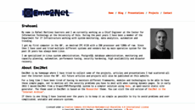 What E-mc2.net website looked like in 2022 (1 year ago)