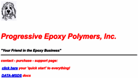 What Epoxyproducts.com website looked like in 2022 (1 year ago)