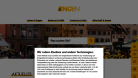 What Engen.de website looked like in 2022 (1 year ago)