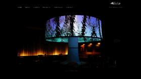 What Eyeproduction.com website looked like in 2022 (3 years ago)