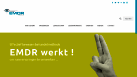 What Emdr.nl website looked like in 2022 (1 year ago)