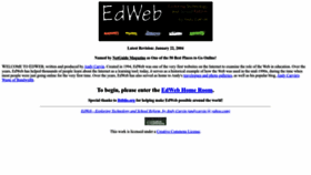 What Edwebproject.org website looked like in 2022 (1 year ago)