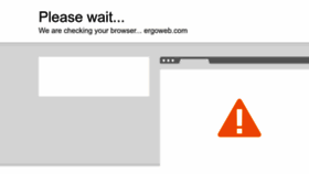 What Ergoweb.com website looked like in 2022 (1 year ago)