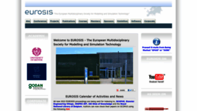 What Eurosis.org website looked like in 2022 (1 year ago)
