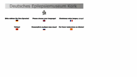 What Epilepsiemuseum.de website looked like in 2022 (1 year ago)