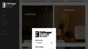 What Eijffinger.com website looked like in 2022 (1 year ago)