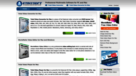 What Etinysoft.com website looked like in 2022 (1 year ago)
