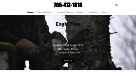 What Eagletreeservice.ca website looked like in 2022 (1 year ago)