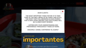 What Elguerocanelo.com website looked like in 2022 (1 year ago)