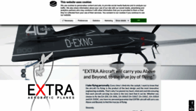 What Extraaircraft.com website looked like in 2022 (1 year ago)