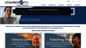 What Econtentpro.com website looked like in 2022 (2 years ago)