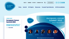 What Ecco-org.eu website looked like in 2022 (1 year ago)