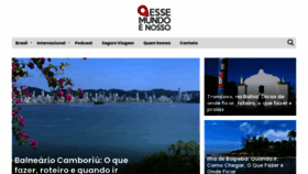 What Essemundoenosso.com.br website looked like in 2022 (1 year ago)
