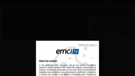 What Enseignemoi.com website looked like in 2022 (1 year ago)