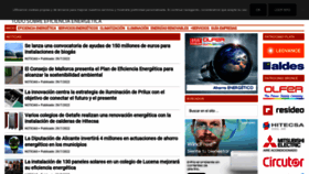 What Eseficiencia.es website looked like in 2022 (1 year ago)