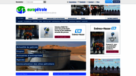 What Euro-petrole.com website looked like in 2022 (1 year ago)