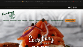 What Ess-a-bagel.com website looked like in 2022 (1 year ago)