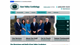 What Eastvalleycardiology.com website looked like in 2022 (1 year ago)